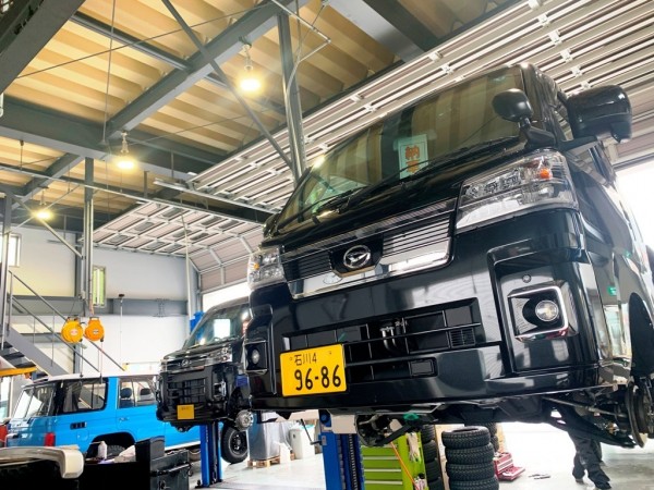 石川96-86　継続車検でご入庫「GLOBALアゲトラ」サムネイル